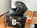 COOL SEVEN摩托車(chē)頭盔男女DOT冬季保暖電動(dòng)車(chē)安全帽仿賽機車(chē)四季全盔3C認證 C3-探路者灰（大尾翼款）配透鏡 M 曬單實(shí)拍圖
