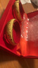 曼舒愛(ài)黃金龍鳳手鐲婚嫁足金999寬面顯大金鐲子一對鐲婚嫁三金結婚送禮 約10.15克（一對）面寬約15mm 曬單實(shí)拍圖