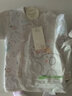 衣依福娃新生兒衣服純棉柔軟嬰兒內(nèi)衣套裝瘦彩棉寶寶空調(diào)服春夏秋薄0-3月 綠色開扣松緊款 59 曬單實拍圖