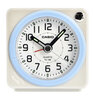 卡西歐（CASIO）鬧鐘兒童學(xué)生創(chuàng  )意夜光迷你小鬧鐘臥室床頭小鬧鐘TQ-146-7PF TQ-146-7PF珍珠白 曬單實(shí)拍圖
