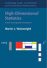 現貨 高維統計 High-Dimensional Statistics: A Non-Asymptotic Viewpoint 曬單實(shí)拍圖