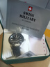瑞士軍表（SWISS MILITARY） 瑞士原裝進(jìn)口手表男綠水鬼潛水表ETA機芯商務(wù)休閑送男友生日禮物 34088.07黑盤(pán)膠帶 曬單實(shí)拍圖