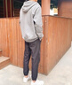 花花公子（PLAYBOY）衛(wèi)衣外套男春秋新款潮流百搭休閑長(zhǎng)袖男時(shí)尚韓版連帽開衫上衣男裝 黑色 C-1925HH5039 XL 175 曬單實(shí)拍圖