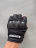 速萊特摩托車(chē)手套夏季騎行真皮半指碳纖維防摔哈雷機車(chē)復古男騎士裝備女 1103【半指】真皮透氣/碳纖護殼 M 曬單實(shí)拍圖