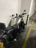 山竹（shanzhu）適用本田CM300/cm500叛逆者改裝防水邊包掛包側邊包帆布包快拆邊 大號黑的帆布包右 帶支架 曬單實(shí)拍圖
