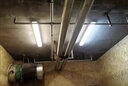 飛利浦三防燈led全套防水防塵工廠車間WT069C單雙管支架燈罩日光燈吸頂 WT069雙管0.6米帶2支10WLED燈管 曬單實(shí)拍圖