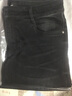 巴魯特（Brloote）牛仔褲男時(shí)尚修身簡(jiǎn)約百搭彈力青年休閑褲秋冬 黑色 170/80A 曬單實(shí)拍圖