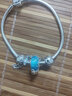 ATHENAIE925銀花瓣鑲?cè)嗽熹喪踩Ｗo(hù)鏈配手鏈?zhǔn)骤C 情侶女款禮物 曬單實(shí)拍圖