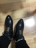 Cupald牛皮馬丁靴女2025秋季新款女鞋子女靴子厚底高幫短靴女皮鞋馬丁鞋 米咖色/加絨款（標(biāo)準(zhǔn)尺碼） 37 曬單實(shí)拍圖