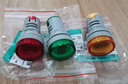 伊萊科（ELECALL）數(shù)顯交流電壓表指示燈 LED數(shù)顯AC指示燈 信號燈 5色 AD16-22V1  AD16-22V3 紅色單只裝 50-500VAC 曬單實(shí)拍圖