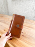 愛(ài)情海錢(qián)包零錢(qián)包長(cháng)款皮夾手拿包卡包豎款錢(qián)夾生日禮物高級感送女友老婆 【復古棕】實(shí)用小眾大容量 多功能超薄護照夾證件包百搭實(shí)用 曬單實(shí)拍圖