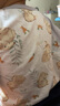 歐孕（OUYUN）兒童睡裙女夏季純棉薄款長袖家居服寶寶小孩睡衣新款裙子 可愛兔-短袖 120cm 曬單實(shí)拍圖