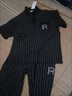 VACK夏季運動套裝男冰絲衣服男裝運動服男士健身服短袖夏天運動裝套裝 2205卡其 XL(推薦體重130-145斤) 曬單實拍圖
