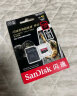 闪迪（SanDisk）128GB TF（MicroSD）存储卡U3 C10 V30 A2 4K 至尊超极速移动版内存卡 提速升级 读速200MB/s 实拍图