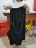寧蔚2024春夏新款韓版ins半身裙女中長(cháng)款a字原宿風(fēng)裙子黑暗系長(cháng)裙XKD 黑色 柔軟順滑版型正 M 建議【100-110】斤 曬單實(shí)拍圖