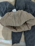 依予青少年高個子保暖褲初中高中學(xué)生女孩男大童校服神器內(nèi)膽棉褲打底 灰色(愛心男褲) 180cm 曬單實(shí)拍圖