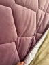 欧苏缦新款全包加厚高档床头罩套靠背软包简约现代皮木床头盖布保护套子 雪青 1.9米长床头罩 实拍图