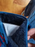 巴布豆（BOBDOG）男童雪地靴冬季新款中大童防滑加绒保暖儿童靴子 深宝蓝/红 27码 适合脚长16.3cm 实拍图