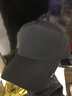 BuyYii帽子男夏款透氣速干鴨舌帽夏天薄休閑大頭圍高頂棒球帽貨車(chē)帽遮陽(yáng) YSM-56速干黑色 XL 特大碼 可調節 60-65cm 曬單實(shí)拍圖