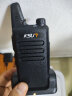 KSUN TFSI 步讯X-63TFSI对讲机远距离民用酒店迷你大功率手台自驾游 超薄版（黑色） 实拍图