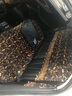 領(lǐng)譽(yù)汽車座套全包刺繡布藝?yán)俳z坐套半截套薄四季通用汽車坐墊套座椅套半包車套定制適用于奧迪A6L寶馬5系 黑金色半包 5座1套 曬單實(shí)拍圖