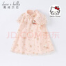 戴維貝拉（DAVE＆BELLA）HelloKitty聯(lián)名戴維貝拉女童連衣裙夏裝寶寶漢服嬰兒裙子 曬單實(shí)拍圖