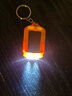 俱競陽(yáng)LED鑰匙扣手電筒太陽(yáng)能充電便攜家用戶(hù)外學(xué)生應急白光紫光驗鈔燈 橙色（白光+紫光） 曬單實(shí)拍圖