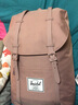 Herschel 赫行 潮牌經(jīng)典系列 Retreat大號時(shí)尚男包女包雙肩包背包大號 大號經(jīng)典灰玫瑰 曬單實(shí)拍圖