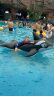 INTEX承重40kg大黑鲸坐骑 儿童成人水上游泳圈充气浮排床板戏水冲浪 实拍图