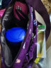 佳韩新款单肩包女尼龙斜挎包时尚印花女包牛津防泼水布包中年妈妈休闲旅行挎包 紫色气球 实拍图