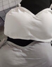 俞兆林【2件裝】小胸聚攏無(wú)鋼圈少女內衣女學(xué)生吊帶小清新背心ins潮裹胸美背文胸罩  （白色+黑色）螺紋WX 均碼（85-130斤） 曬單實(shí)拍圖