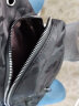 蒂梵森男包斜挎包男士休闲帆布单肩腰包男背包时尚男胸包 标准版迷彩黑大号 实拍图