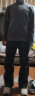 迪卡侬滑雪裤男户外防风防水宽松单板双板保暖长裤棉裤黑灰色S 2954028 实拍图
