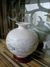 隆賀 景德鎮(zhèn)陶瓷器小花瓶花插家居裝飾客廳擺件婚慶插花瓶臺面工藝品 喜鵲 不帶底座 曬單實(shí)拍圖