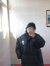 KAHTOP2024冬季新款歐美過膝長款棉服女bf寬松棉衣面包服棉襖外套LDF 黑色 XXL 曬單實拍圖