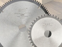 金田剃平齒木工鋸片免漆板專(zhuān)用切割片8寸子母鋸生態(tài)板不崩邊 4寸110+8寸100齒剃平齒 2.0齒寬 曬單實(shí)拍圖