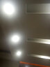博明仕筒燈led6W天花吊頂過(guò)道牛眼燈超薄白光圓形方形筒射燈嵌入式桶燈 正方形 8W白光 開(kāi)孔范圍：5-10cm 曬單實(shí)拍圖