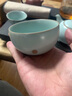 東道汝窯河南非遺 依杯組 2011年老東道 定情結(jié)婚禮物 功夫茶具主人杯 天青色55ML 曬單實(shí)拍圖