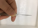 VETUS鑷子 TS系列 不銹鋼尖頭彎頭鑷子 加硬靜電鑷子鉗套裝  鳥(niǎo)嘴 夾持工具 TS-11 細長(cháng)型 1把 曬單實(shí)拍圖