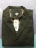 JEEP SPIRIT 吉普春秋冬新款休閑西服男裝純棉商務(wù)外套男士韓版中年大碼小西裝男 軍綠色 XL 曬單實(shí)拍圖