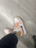 耐克（NIKE）Air Jordan 1 Low AJ1 北極粉 黑白粉 櫻花粉 低幫女鞋 553560-800 36 曬單實拍圖