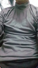 浩術(shù)雙面德絨加絨保暖半高領(lǐng)長(cháng)袖T恤男秋冬季韓版修身內穿百搭打底衫 深灰+黑色【兩件裝】 XL【建議130-145斤】 曬單實(shí)拍圖