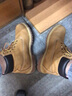添柏嵐（Timberland）踢不爛大黃靴男戶(hù)外休閑經(jīng)典牛皮防水馬丁靴 10061 小麥色 8H/42 曬單實(shí)拍圖