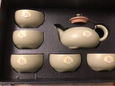 東道汝窯河南非遺喜樂(lè )壺杯組高端整套茶具套裝功夫茶具開(kāi)片汝瓷 茶禮 【老東道】喜樂(lè )壺杯組(粉青) 曬單實(shí)拍圖