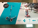 MICROmicro兒童滑板車(chē)迷你小童2-5歲初學(xué)者三輪滑板車(chē)踏板車(chē)童車(chē) 湖藍  LED前輪 建議身高85-110CM 曬單實(shí)拍圖