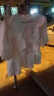 中凡智女装200斤胖妹妹夏季套装女显瘦收腰半身裙休闲衬衫两件套潮 白色衬衫+黑色牛仔裙 2XL 建议140-160斤 实拍图