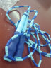 杜威克跳绳儿童软竹节跳绳成人健身体能训练小学生考试花样跳绳可调节 竹节跳绳 蓝色 实拍图
