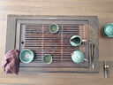 金灶（KAMJOVE）雞翅木實(shí)木茶盤(pán) 茶臺功夫茶具套裝功夫茶盤(pán)茶具托盤(pán) KW-39 大號款(不包含陶瓷茶具) 曬單實(shí)拍圖