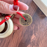以搭純黃銅把把壺手把件開(kāi)蓋開(kāi)胡神器手把件招財進(jìn)寶把把胡教師節禮物 加厚“錢(qián)到家”貔貅把把壺（紅） 曬單實(shí)拍圖