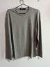 七匹狼長(cháng)袖T恤男25秋季5A抗菌面料莫代爾圓領(lǐng)長(cháng)T男士寬松顯瘦打底衫男裝 003(中灰)-天絲抗菌 S 160/80A 曬單實(shí)拍圖